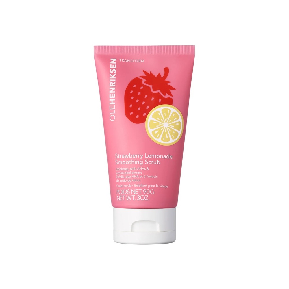 Strawberry Lemonade Glow 🍓🍋 Ole Henriksen Transform Smoothing Facial Polish
